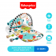 Fisher Price Newborn Baby Kick & Play Gym Green Smart Stages 2024 Playmat With Piano & Tummy Time Toys