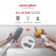 Samu Giken Electric Bottle Brush With Travel Drying Rack & Case