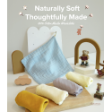 Autumnz 6 Layer 100% Cotton Baby Muslin Washcloths (5pcs)