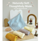 Autumnz 6 Layer 100% Cotton Baby Muslin Washcloths (5pcs)