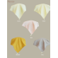 Autumnz Baby Muslin Washcloths (5pcs) - Mix+Pink
