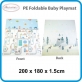 Autumnz PE Foldable Baby Playmat (Size L: 200 x 180 x 1.5cm) Busy City / My Town