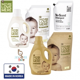 Nature Love Mere Baby Laundry Clothes Detergent & Softener (1300ml)