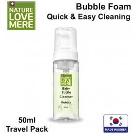 NATURE LOVE MERE Baby Feeding Bottle Cleanser (50ml) Bubble Foam