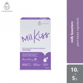 YUMIEON MILKISS MILK BOOSTER (10s X 5g) breastmilk Susu Ibu Melimpah