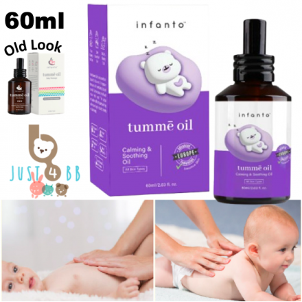 Infanto Tumme Oil 60ml Baby Tummy Massage Calming to Relieve Colic