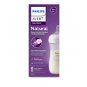 Philips Avent Natural Bottle 9OZ/260ML (Single Pack) Newborn Anti Colic Feeding Bottles Natural 2.0