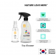 NATURE LOVE MERE Baby Toy Cleaner Spray Type (50ml) Travel Size Cleanser