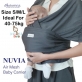 Autumnz Nuvia Air Mesh Baby Carrier (Free Travel Pouch)