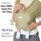 Autumnz Nuvia Air Mesh Baby Carrier (Free Travel Pouch)