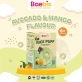 Baebis Baby Natural Rice Puff (5g x 4 Packs) Avocado & Mango