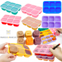 Marcus & Marcus Food Cube Tray (1oz x 8) 100% Silicone Puree Freezer Blocks