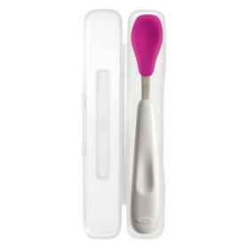 OXO TOT On-the-Go Feeding Spoon - Pink
