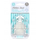 SIMBA Mother's Touch Anti-Colic Nipple (Twin Pack Set) - Wide Neck / Cross Hole (S)
