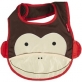 SKIP HOP Zoo Tuck-Away Bib - Monkey
