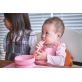 Marcus & Marcus Silicone Feeding Spoon - Pink Pokey