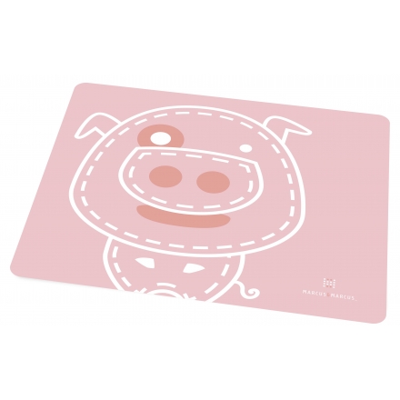 Marcus & Marcus Silicone Placemat - Pink Pokey