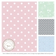 COMFY LIVING BOLSTER COVER (S)  - Pink Dot