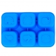 Marcus & Marcus Food Cube Tray 100% Silicone - Blue