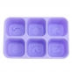 Marcus & Marcus Food Cube Tray 100% Silicone - Purple