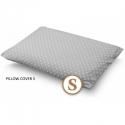 Comfy Baby Comfy Living Pillow Cover (S)  - Grey Dot