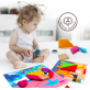 Joan Miro Geometric Blocks Children Wooden Tangram Puzzle 