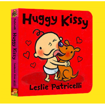 Huggy Kissy (Board Book) by Leslie Patricelli