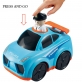 Infunbebe Unbreakable Press and Go Police Car Vehicle Toy forKids