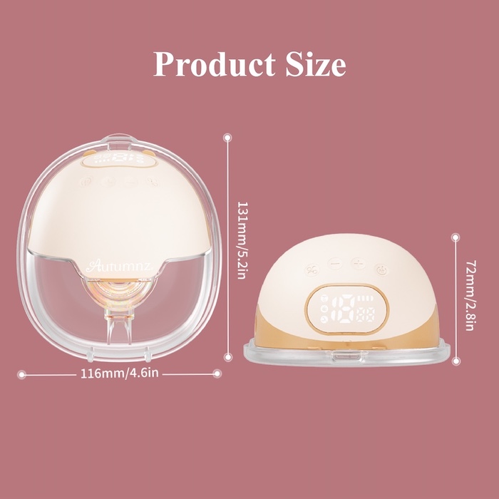 autumnz wearable hands free electronic breastpump for working mom 穿戴式免手持母乳吸奶器