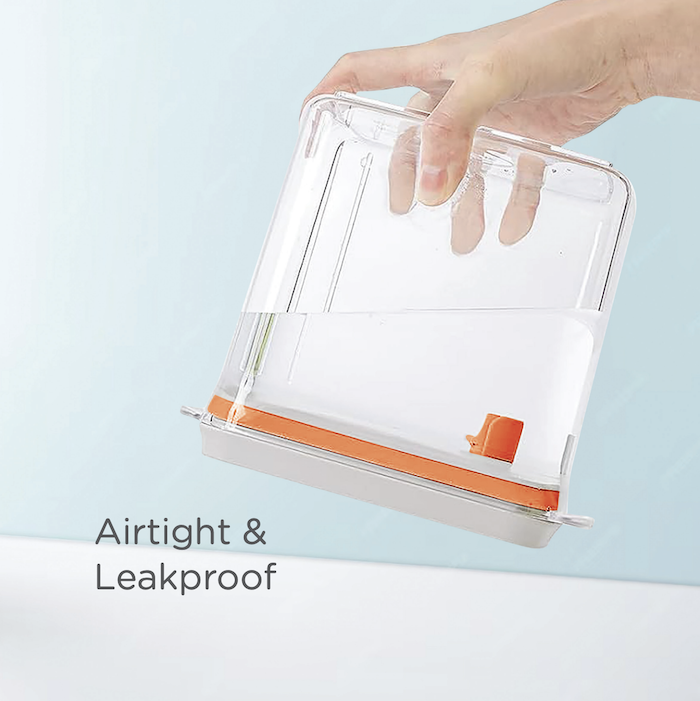 autumnz one push button airtight formula milk powder dispenser container 奶粉食物密封盒
