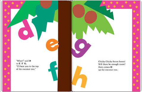 Chicka Chicka Boom Boom by Bill Martin Jr and john archambault