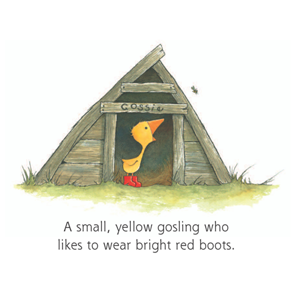gossie a gosling on the go by olivier dunrea board book