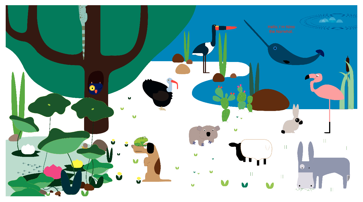who's new at the zoo by janik coat
