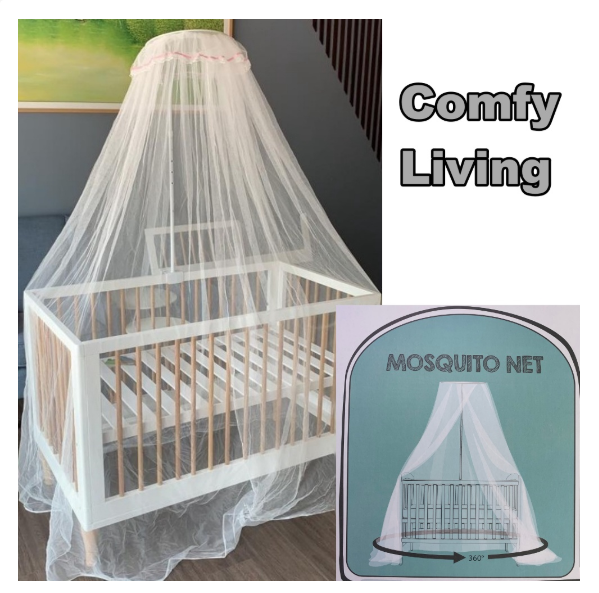 comfy baby comfy living baby bedding baby cot mosquito repellent mosquito net mesh 宝宝床防蚊蚊帐纱布