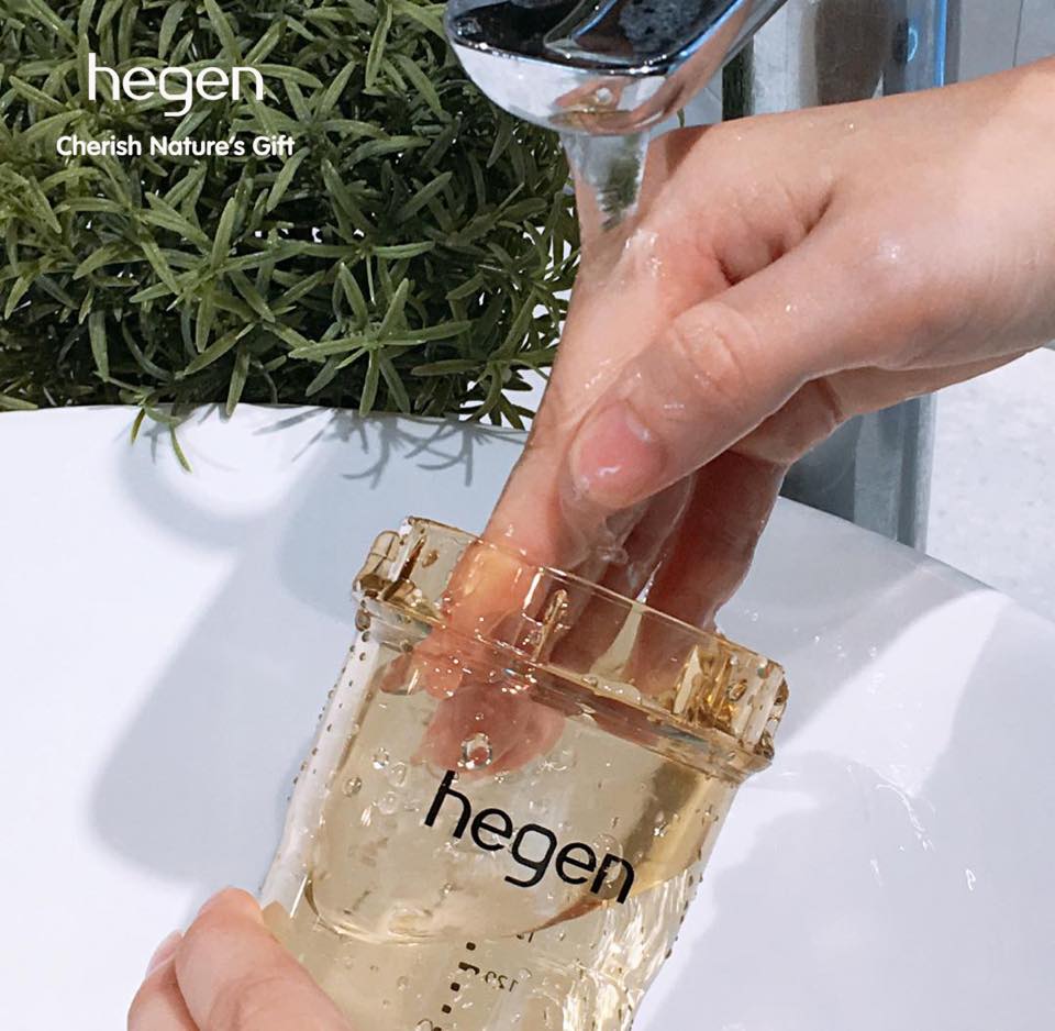 hegen wide mouth ppsu feeding bottle easy to wash