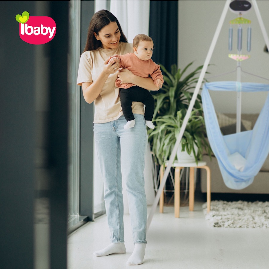 IBaby Spring Cot Stand Rangka Buaian Bayi Tripod Type Easy Install 宝宝摇篮三角支架