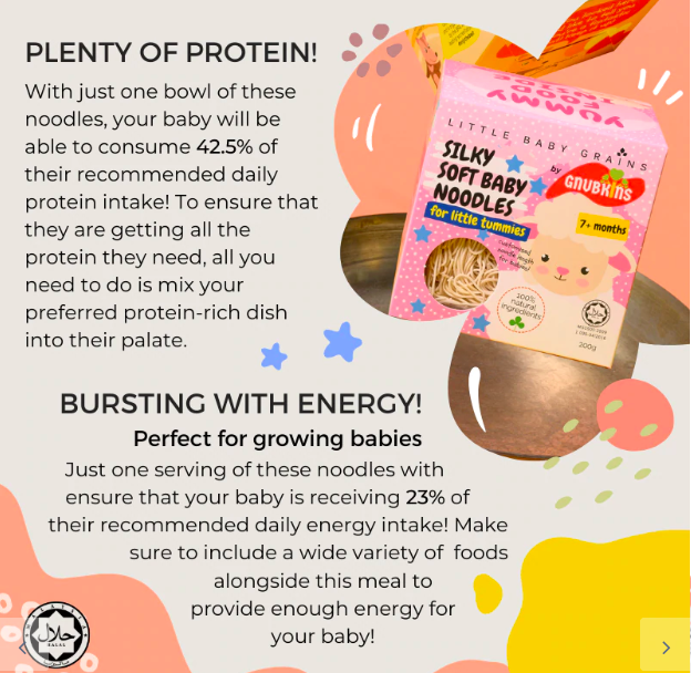 little baby grains baby silky soft noodles baby lead weaning solids food 宝宝辅食软面条