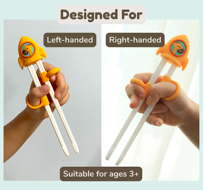 marcus and marcus kids training chopsticks right and left handed 儿童训练筷子左右手适合