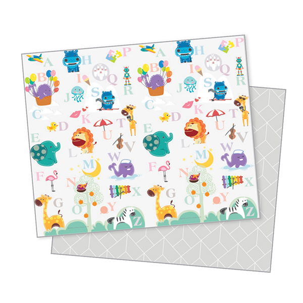 marcus and marcus reversible rollable baby play mat with storage bag 宝宝安全爬行地垫