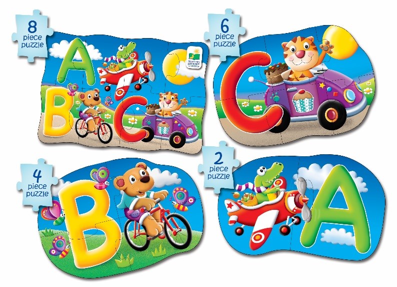 the learning journey international baby early learning first puzzle set learning ABC 宝宝益智拼图玩具学习之母 abc
