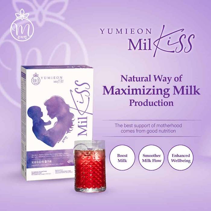 YUMIEON MILKISS MILK BOOSTER pregnancy mommy breastmilk boost increase susu ibu 母乳量增加营养
